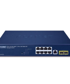 Alternative view of Switch Ethernet Gigabit gestionable de 8 puertos de cobre 10/100/1000BASE-T y 2 interfaces de fibra óptica SFP 100/1000BASE-X