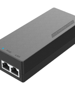 Inyector POE plug-and-play que proporcionan alimentación a los dispositivos PoE+ at/af