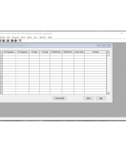 Software de programación para repetidores NXR-1700/1800