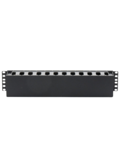 Organizador de cables Horizontal Para Rack de 19", 2U