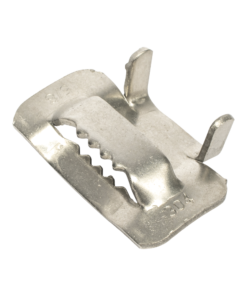Hebilla para cinta bandit de Acero Inoxidable T, 1/2".