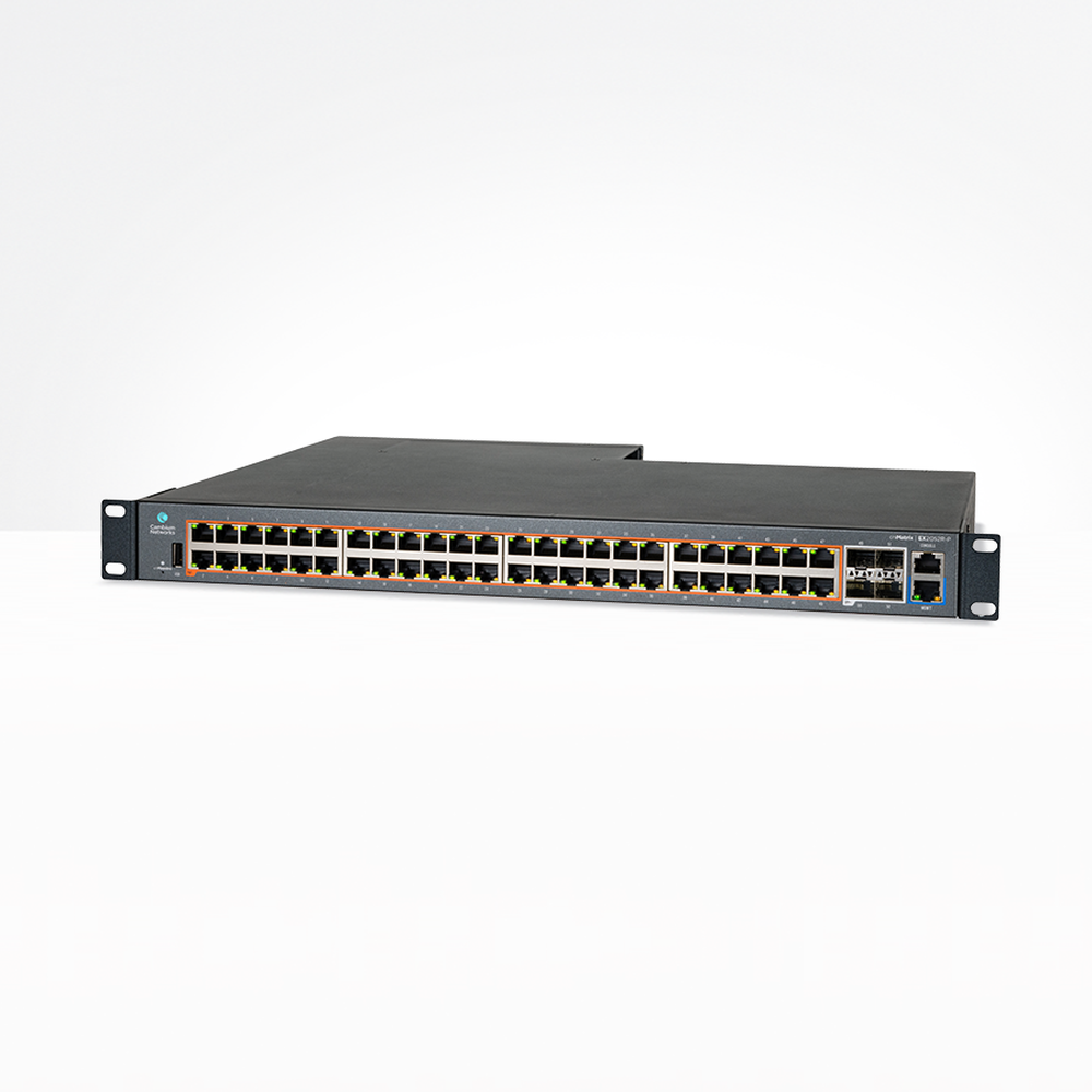cnMatrix EX2052R-P, Switch inteligente Ethernet PoE, 48 x 1 Gps y 4 SFP +, fuente de alimentación extraíble (no incluida) 2 cnMatrix EX2052R-P, Switch inteligente Ethernet PoE, 48 x 1 Gps y 4 SFP +, fuente de alimentación extraíble (no incluida) - Imagen 2