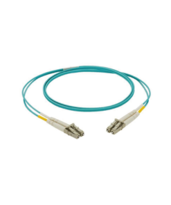 Jumper de Fibra Optica Netkey OS2, Chaqueta Riser 1.6 mm, LC Dúplex a LC Dúplex – 2 metros