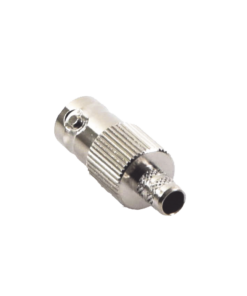 Alternative view of Conector BNC Hembra de Anillo para Cables RG-8/X, LMR-240, 9258, Níquel/ Oro/ Delrin.