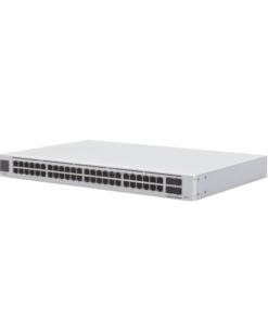 Alternative view of UniFi Switch USW-Pro-48, Capa 3 de 48 puertos Gigabit RJ-45 + 4 puertos 1/10G SFP+, pantalla informativa