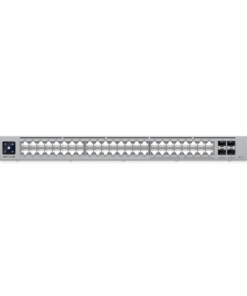 UniFi Switch Pro Max 48 POE, con funciones capa 3, 48 puertos (16 puertos 2.5 GbE (8 POE++ y 8 POE+) y 32 puertos 1 GbE (24 POE+ y 8 POE++)), 2 puertos SFP+ 10G, POE++ 720W, pantalla informativa 9 Globaltecnoly USWPROMAX48POE AD 3 l