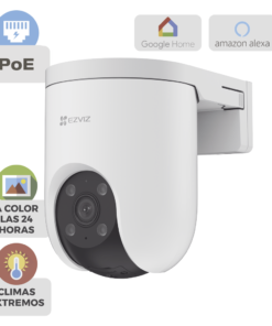 Cámara PT PoE / 3 Megapixel / PoE / Movimiento Panorámico de 360° / Preset / Seguimiento Inteligente / Detección Humana / Audio de Dos Vías 9 Globaltecnoly CSH8C 3MP POE LIST l