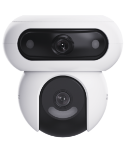 Cámara de Seguridad Dual 4G LTE + WiFi 6 / 4MP + 4MP Dual Lente / 360° Panorámica + 35m Visión Nocturna / Detección IA Humano-Vehiculo / Seguimiento Automático / Almacenamiento MicroSD 512GB + Nube / Resistente a Int 15 Globaltecnoly CSHB90X SP 4G W AD 2 l