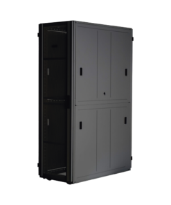 Gabinete FlexFusion™ XGL (Light) para Centros de Datos, 42 UR, 800 mm de Ancho, 1070 mm de Profundidad, Fabricado en Acero, Color Negro