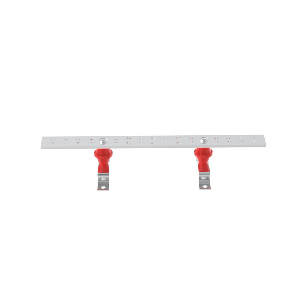 Barra de Puesta a Tierra para Telecomunicaciones 6.4mm X 51mm X 508mm 1 Barra de Puesta a Tierra para Telecomunicaciones 6.4mm X 51mm X 508mm