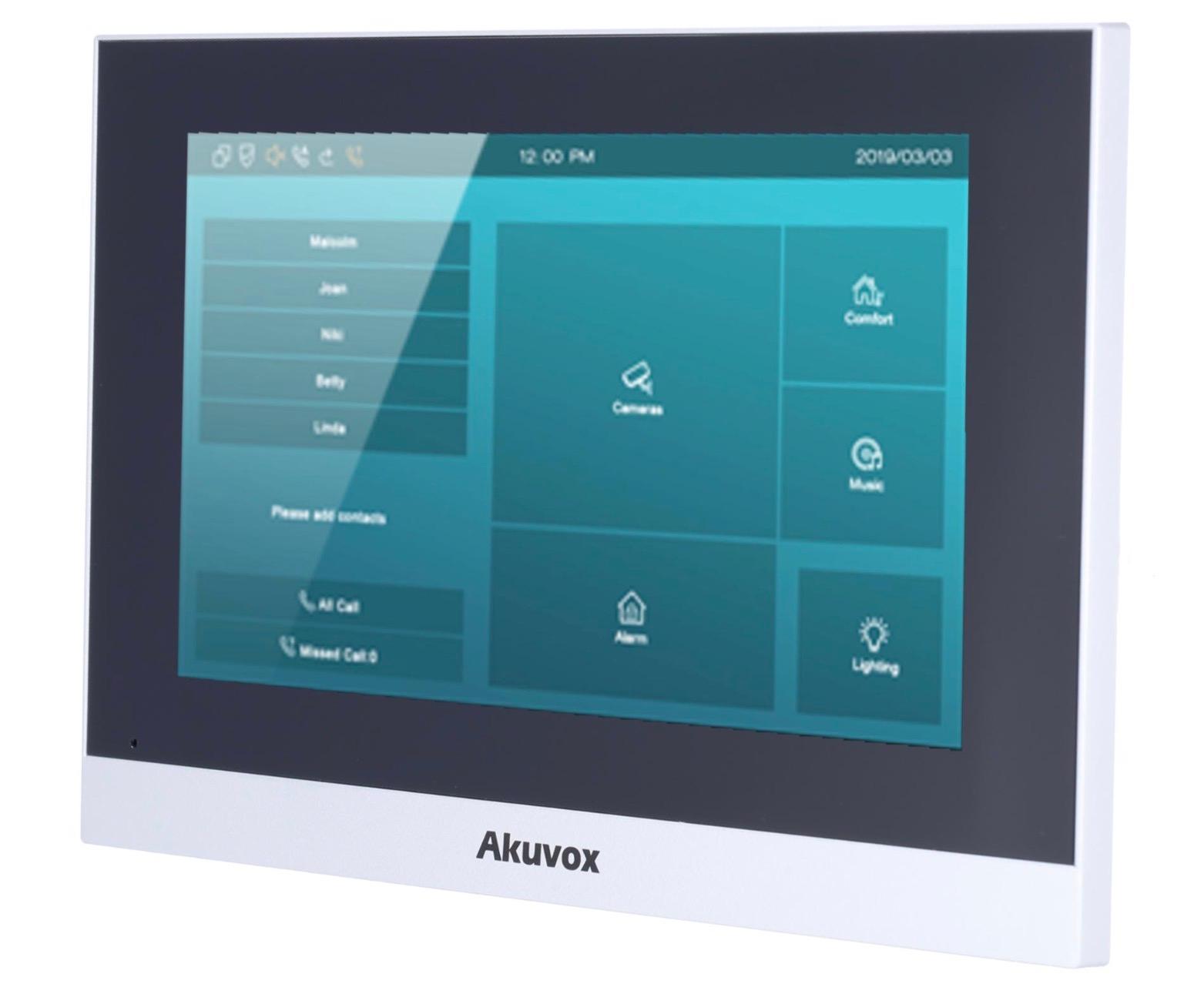 Monitor Linux de 7 Pulgada para interior / Intercom SIP / Compatible con cualquier frente de calle AKUVOX / WIFI 2 Monitor Linux de 7 Pulgada para interior / Intercom SIP / Compatible con cualquier frente de calle AKUVOX / WIFI - Imagen 2