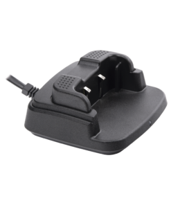 Alternative view of Cargador de escritorio compatible con baterias TX320BAT, indicador LED de estado de batería