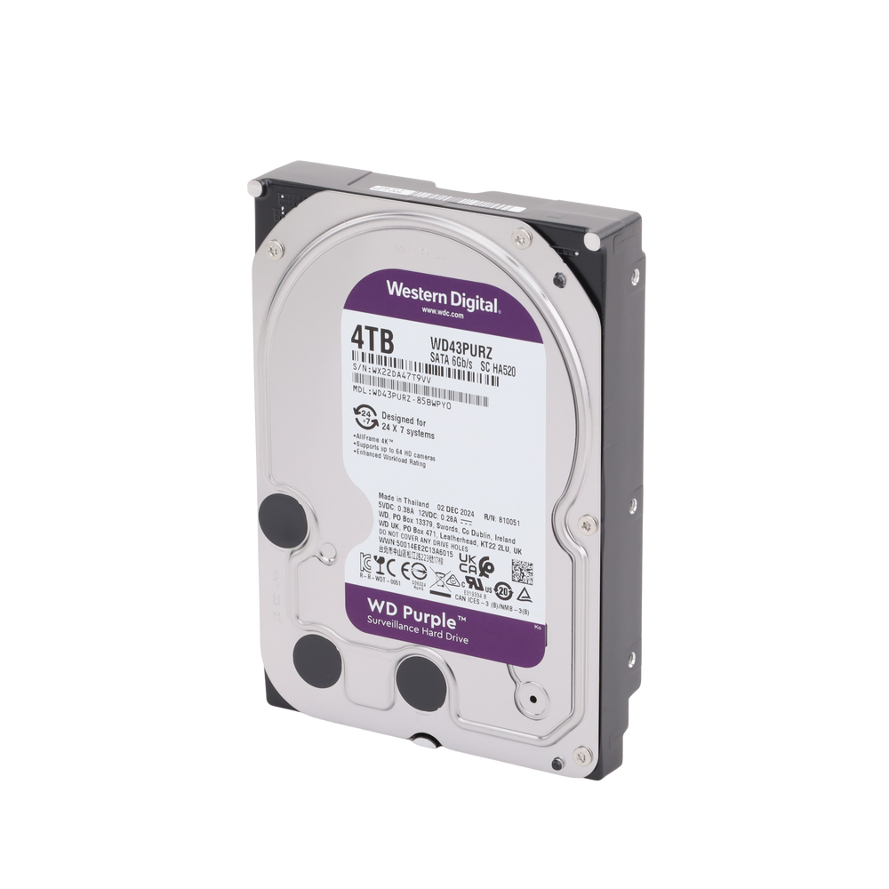 Disco duro WD de 4TB / 3 AÑOS DE GARANTÍA / Optimizado para Videovigilancia 3 Disco duro WD de 4TB / 3 AÑOS DE GARANTÍA / Optimizado para Videovigilancia - Imagen 3