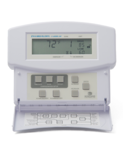 Detector de temperatura y humedad, capacidad 2 zonas, incluye una zona con sensor de temperatura y 1 zona libre