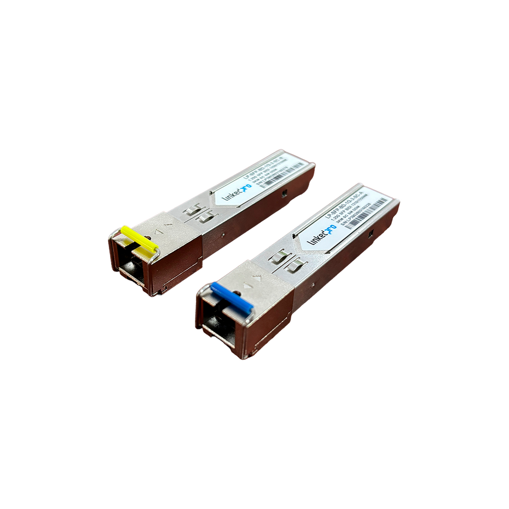 Transceptores Bidireccionales SFP (Mini-Gbic) / Monomodo / 1.25 Gbps de velocidad / Conector SC / Hasta 3 km de Distancia / 2 Pc 2 Transceptores Bidireccionales SFP (Mini-Gbic) / Monomodo / 1.25 Gbps de velocidad / Conector SC / Hasta 3 km de Distancia / 2 Pc - Imagen 2