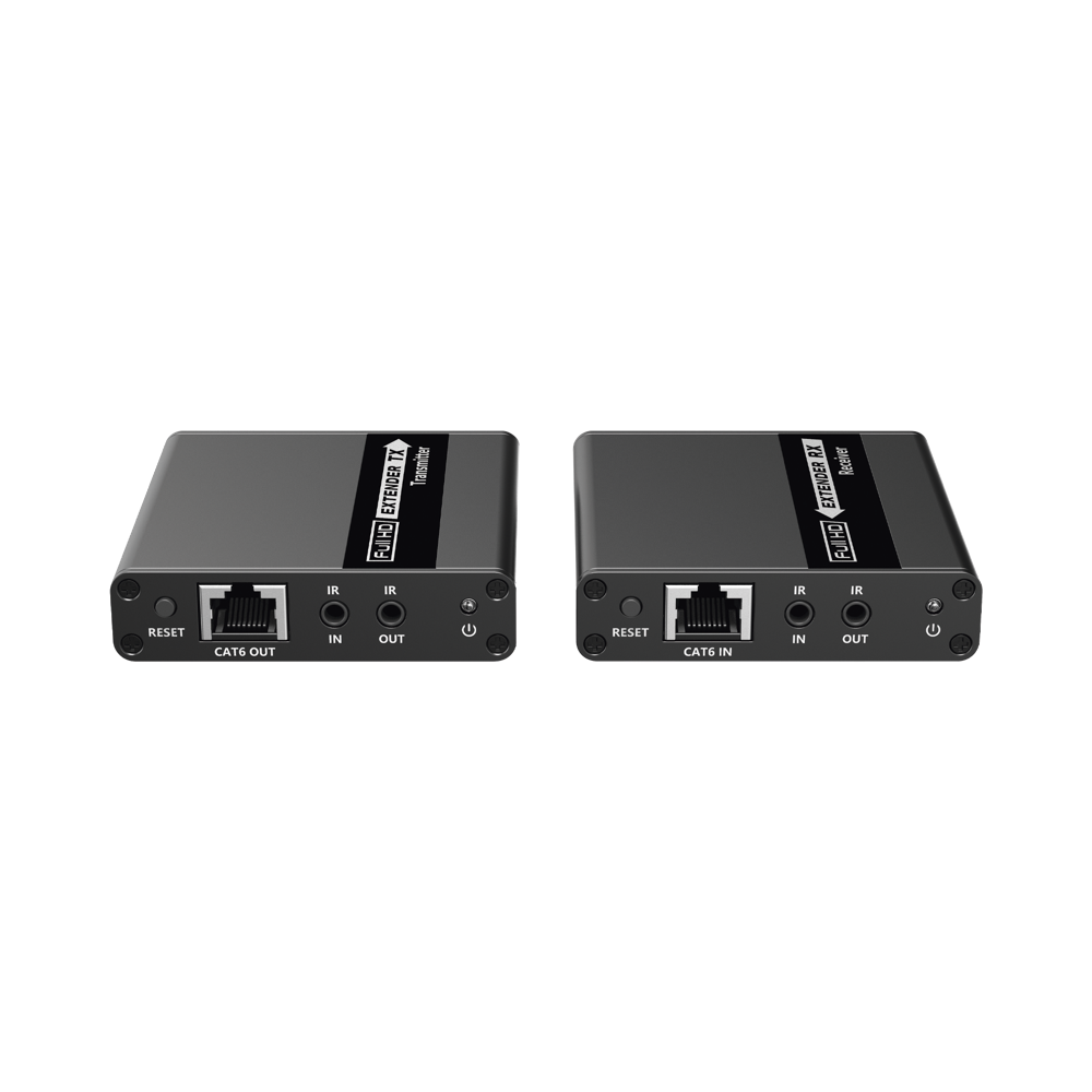 Kit Extensor HDMI para distancias de 70 metros / Soporta resoluciones 640 y 1080P @ 60 Hz / Cat 6, 6a / Cero Latencia / Uso 24/7 / HDR10 / Salida Loop / Configuración EDID / Soporta control remoto del equipo fuente / Salida de audio de 3.5mm 1 Kit Extensor HDMI para distancias de 70 metros / Soporta resoluciones 640 y 1080P @ 60 Hz / Cat 6, 6a / Cero Latencia / Uso 24/7 / HDR10 / Salida Loop / Configuración EDID / Soporta control remoto del equipo fuente / Salida de audio de 3.5mm