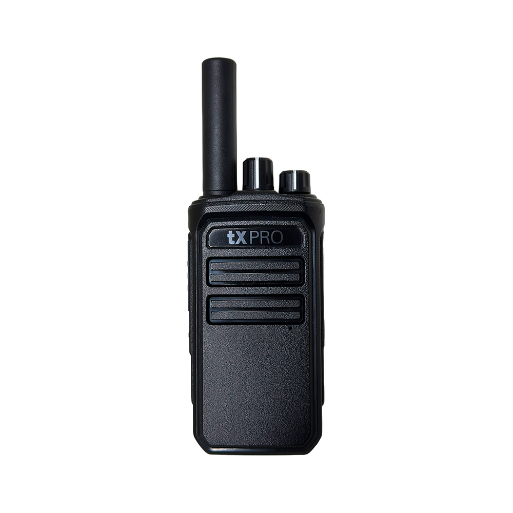Radio Portátil UHF 400-470 MHz, 16 canales, 2 Watts de potencia 1 Radio Portátil UHF 400-470 MHz, 16 canales, 2 Watts de potencia
