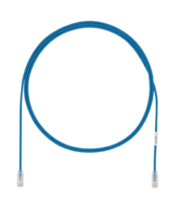 Cable de Parcheo UTP Cat6A, CM/LSZH, Diámetro Reducido (28AWG), Color Azul, 7ft