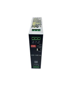 Fuente de poder industrial de 120 W, salida 48 VCD, entrada 90~264 VCA, para montaje en riel DIN,