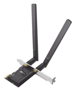 Adaptador PCIe inalámbrico doble banda AC 1200 Mbps / Antena de alta ganancia / Tecnología MU-MUMO 2X2 / Soporte de perfil bajo y Altura completa / Bluetooth 4.2