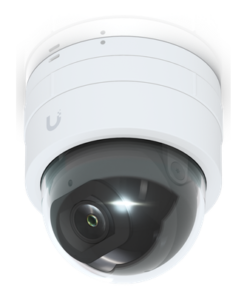 Cámara IP UniFi G5 Domo Ultra, de bajo perfil para interior, 2K (4MPX), ángulo amplio 102.4°, visión nocturna IR hasta 20 mts, detección de eventos, para pared o techo