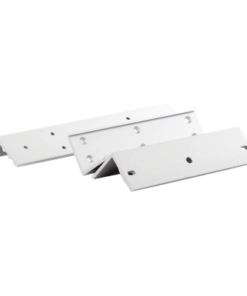 Globaltecnoly 284 Kit de montajes Z y L para Cerradura Magnética HIKVISION / Compatible con DS-K4H255S / Uso en Puerta de Madera y Metal