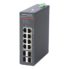 Switch Industrial No Administrable Gigabit / 6 Puertos Gigabit PoE+ (30 W) + 2 Puertos Gigabit PoE++ (60 W) / 2 Puertos SFP / 120 W Total / 48 a 57 VCD / Ideal para Proyectos / 300 Metros de Distancia 13 Globaltecnoly portada 0S400 4