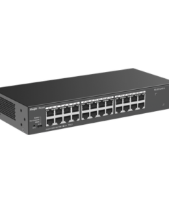 Switch no administrable, con 24 puertos 10/100/1000 Mbps, Monitoreable en la Nube
