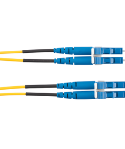 Jumper de Fibra Óptica OS2, 2 Fibras, 1.6 mm, Chaqueta LSZH, LC Dúplex a LC Dúplex, 2 Metros - Imagen 2