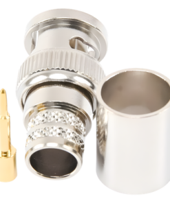 Conector BNC Macho de Anillo Plegable para RG-8/U, LMR-400, 9913, CNT-400, Níquel/ Oro/ Teflón. 9 Conector BNC Macho de Anillo Plegable para RG-8/U, LMR-400, 9913, CNT-400, Níquel/ Oro/ Teflón. - Imagen 5
