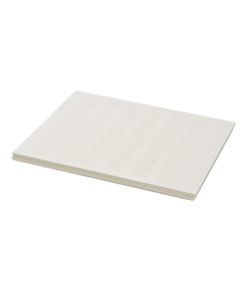 Alternative view of Paquete de Hojas con 2500 Etiquetas de Identificación Auto-laminadas para Impresora Láser/Inyección de Tinta, para Cables de 4.1 a 8.1 mm de Diámetro (10 - 6 AWG), Color Blanco