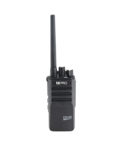 Radio Portátil Digital DMR en banda UHF 400-470 MHz / 5 Watts de Potencia / Incluye: Antena, Clip, Batería Y Cargador
