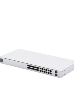 UniFi Switch USW-24, Capa 2 de 24 puertos 10/100/1000 Mbps + 2 puertos 1G SFP, pantalla informativa - Imagen 3