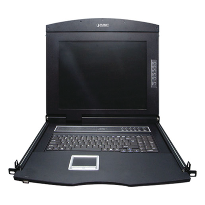 Switch KVM con Monitor de 17"con Teclado y Trackpad para Rack de 1U de Cuatro Postes, 8 Puertos VGA Para Acceder y Controlar Hasta 8 Computadoras Desde una Sola Consola 2 Switch KVM con Monitor de 17"con Teclado y Trackpad para Rack de 1U de Cuatro Postes, 8 Puertos VGA Para Acceder y Controlar Hasta 8 Computadoras Desde una Sola Consola - Imagen 2