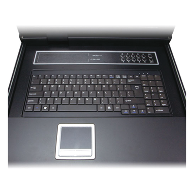 Switch KVM con Monitor de 17"con Teclado y Trackpad para Rack de 1U de Cuatro Postes, 8 Puertos VGA Para Acceder y Controlar Hasta 8 Computadoras Desde una Sola Consola 3 Switch KVM con Monitor de 17"con Teclado y Trackpad para Rack de 1U de Cuatro Postes, 8 Puertos VGA Para Acceder y Controlar Hasta 8 Computadoras Desde una Sola Consola - Imagen 3