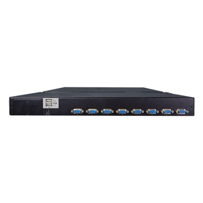 Switch KVM con Monitor de 17"con Teclado y Trackpad para Rack de 1U de Cuatro Postes, 8 Puertos VGA Para Acceder y Controlar Hasta 8 Computadoras Desde una Sola Consola 4 Switch KVM con Monitor de 17"con Teclado y Trackpad para Rack de 1U de Cuatro Postes, 8 Puertos VGA Para Acceder y Controlar Hasta 8 Computadoras Desde una Sola Consola - Imagen 4