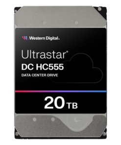 Disco Duro para Centro de Datos Ultrastar HC555 / 20 TB / 3.5 Pulgadas / SATA 6 Gb/s / 269 MB/s / 512 MB Cache / HelioSeal / 2.5M Horas MTBF / Garantía 5 Años