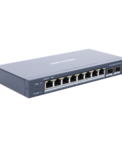 Switch Gigabit PoE+ / Administrable / 8 puertos 10/100/1000 Mbps PoE+ / 2 puertos SFP / configuración remota desde Hik-ProConnect / PoE hasta 250 metros / 110 W 7 Switch Gigabit PoE+ / Administrable / 8 puertos 10/100/1000 Mbps PoE+ / 2 puertos SFP / configuración remota desde Hik-ProConnect / PoE hasta 250 metros / 110 W - Imagen 3